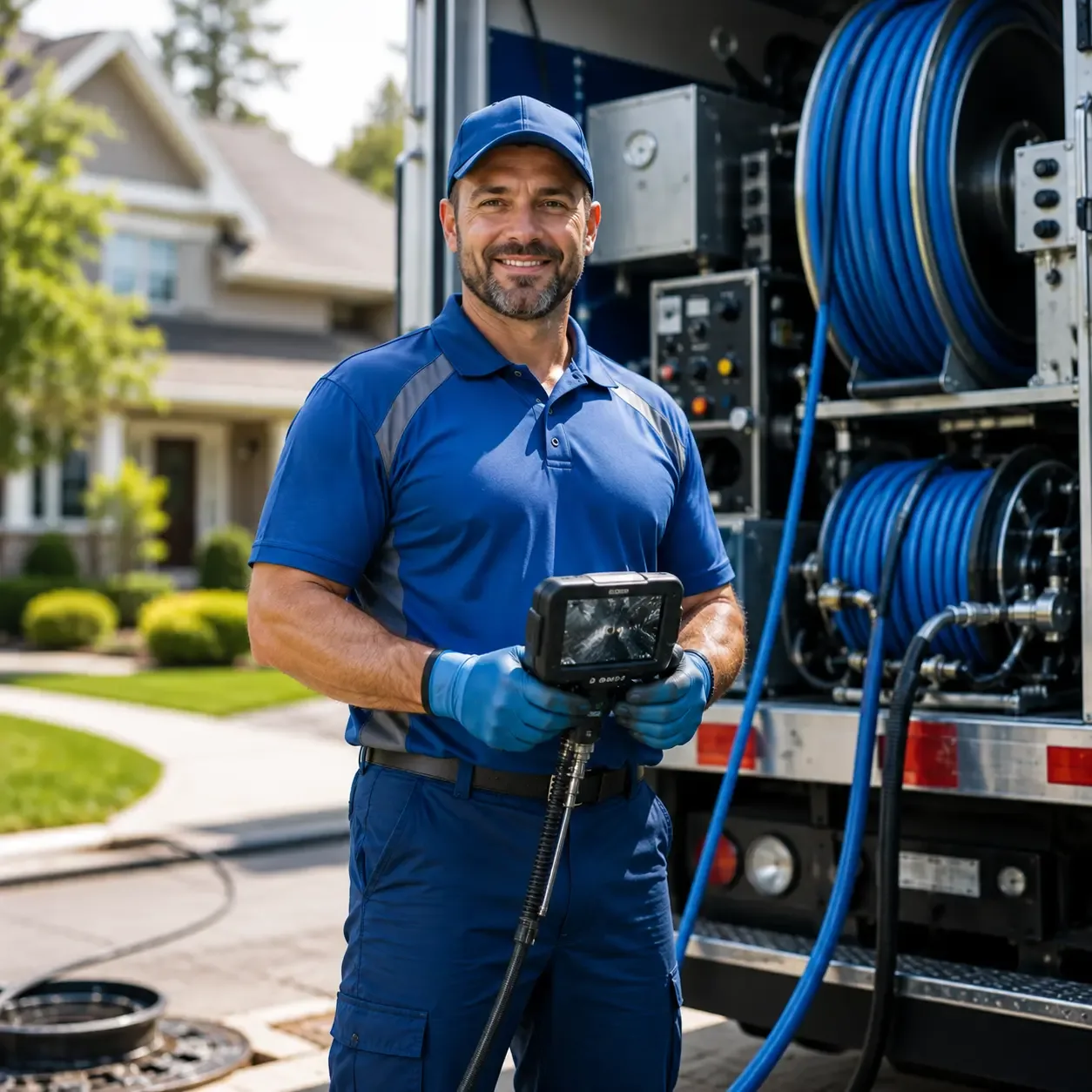 Local outdoor drain cleaning specialists in Melbourne, IA